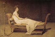 Jacques-Louis David Madame Recamier oil painting artist